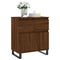 Dressoir 60x35x70 cm bewerkt hout bruineikenkleurig