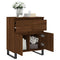 Dressoir 60x35x70 cm bewerkt hout bruineikenkleurig
