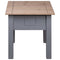 Nachtkastje Panama Range 50,5x50,5x52,5 cm grenenhout grijs