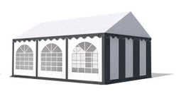 Classic Plus Partytent PVC 5x5x2 mtr in Wit-Antraciet