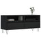Tv-meubel 100x34,5x44,5 cm bewerkt hout zwart
