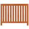 Radiatorombouw 108,5x19x84 cm massief grenenhout wasbruin