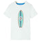Kindershirt met korte mouwen 140 ecru