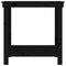 werkbank 80x50x80 cm massief grenenhout zwart
