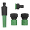 Tuinslang met bevestigingsset 100 m PVC groen