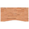 Bureaublad 110x(50-55)x2,5 cm massief beukenhout