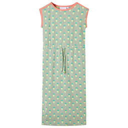 Kinderjurk 140 oudmint