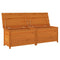 Kussenbox 200x50x56 cm massief vurenhout bruin