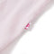 Kindershirt met kapmouwen 116 zachtroze