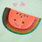 Kindershirt met ruches aan de mouwen 140 zachtgroen
