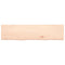 Tafelblad 160x40x4 cm onbehandeld massief eikenhout