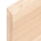 Tafelblad 160x40x4 cm onbehandeld massief eikenhout