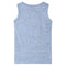 Kindertopje 104 gemleerd blauw