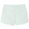 Kindershorts met trekkoord 116 gemengd lichtmintkleurig