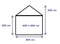 Premium Partytent PVC 6x6x2 mtr in Beige