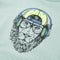 Kindershirt met strepen 104 lichtmint