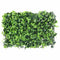 Hek met kunstbladeren24 st 40x60 cm groen