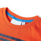 Kindershirt 140 donkeroranje