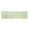 Tuinbankkussen bladpatroon 180x50x4 cm stof