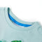 Kindershirt 104 lichtzeeblauw