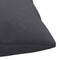 Sierkussens 4 st 60x60 cm stof antraciet