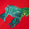 Kindershirt 116 rood