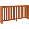 Radiatorombouw 169x19x84 cm massief grenenhout wasbruin