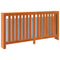 Radiatorombouw 169x19x84 cm massief grenenhout wasbruin
