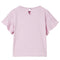 Kindershirt met mouwen met ruches 140 lila