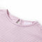 Kindershirt met mouwen met ruches 140 lila