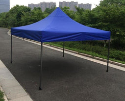 Partytent Easy Up Aluminium 3 x 3 meter met zijwanden in Blauw