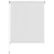 Rolgordijn voor buiten 60x140 cm HDPE wit