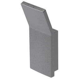 Haceka Aline Enkele Haak Grijs Aluminium wordt vertaald naar het Nederlands als "Haceka Aline Enk...