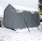 CARPORT 2,40 X 3,60M PVC GRIJS
