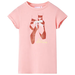Kindershirt 128 roze