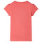 Kindershirt 128 koraalkleurig