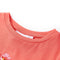 Kindershirt 128 koraalkleurig