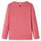 Kindershirt met lange mouwen 140 oudroze