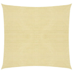 Zonnezeil 160 g/m 6x6 m HDPE beige