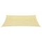 Zonnezeil 160 g/m 6x6 m HDPE beige
