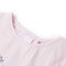 Kindershirt met kapmouwen 104 zachtroze