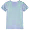 Kindershirt gestreept 92 felmintkleurig