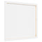 Canvasdoeken 12 st stof en massief grenenhout wit