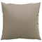 Sierkussens 4 st 50x50 cm stof taupe