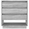 Dressoir 70x41x75 cm spaanplaat grijs sonoma eikenkleurig