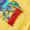 Kindershirt met korte mouwen 140 lichtokerkleurig