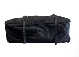 Opbergtrolley voor grote tenten 390 liter kleur zwart