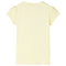 Kindershirt rolschaats 104 zachtgeel