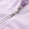 Kindervest met capuchon 104 lila