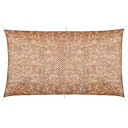 Camouflagenet met opbergtas 3x8 m beige